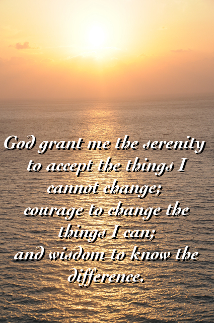 Serenity Prayer